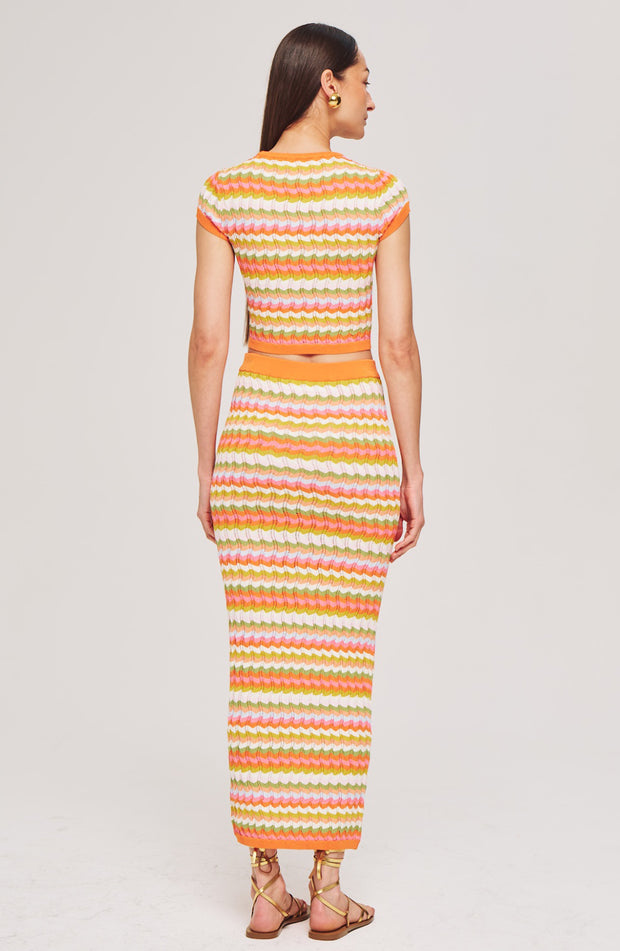 Wilkins Knit Skirt Back View