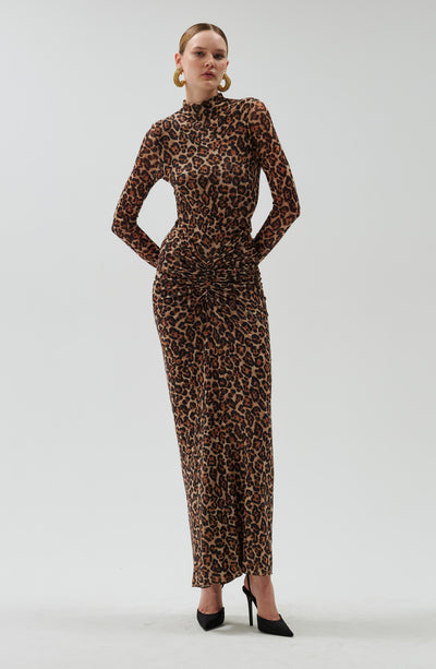 Scorpio Dress - Leopard