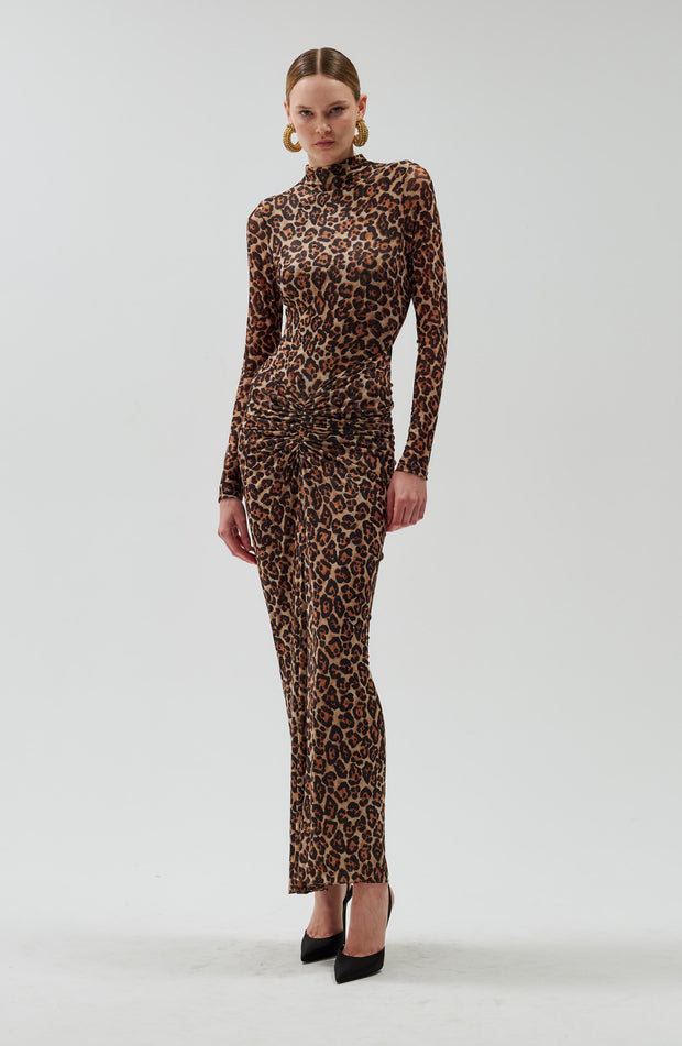 Scorpio Dress - Leopard