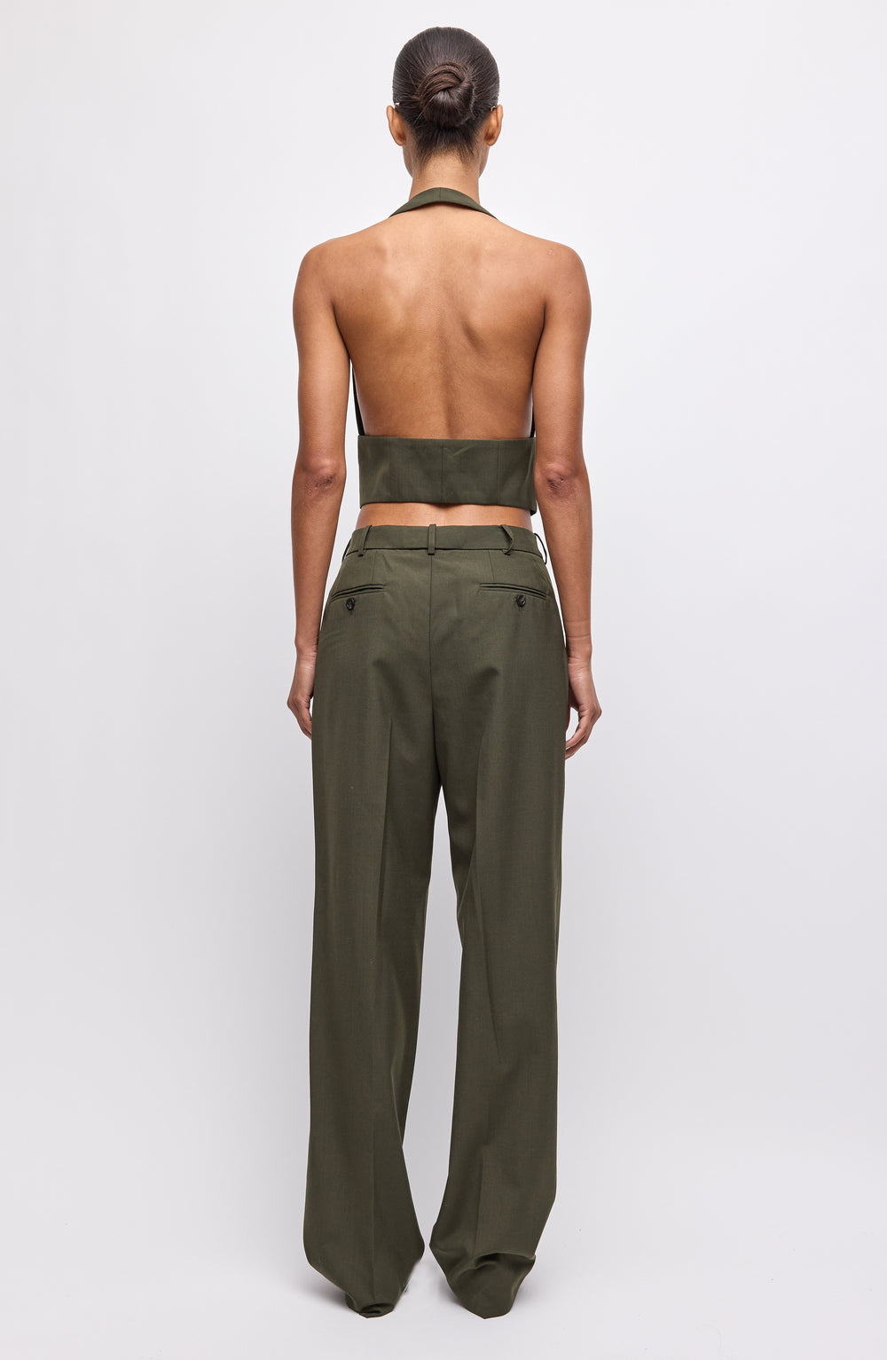 Soprano Pants - Olive Green - Ronny Kobo