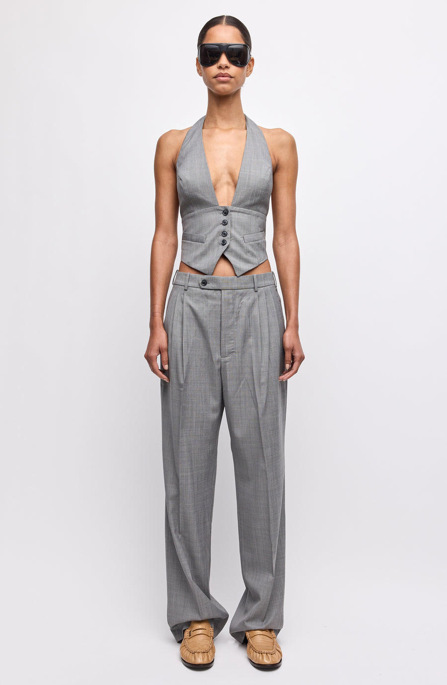 Soprano Pants - Light Charcoal - Ronny Kobo