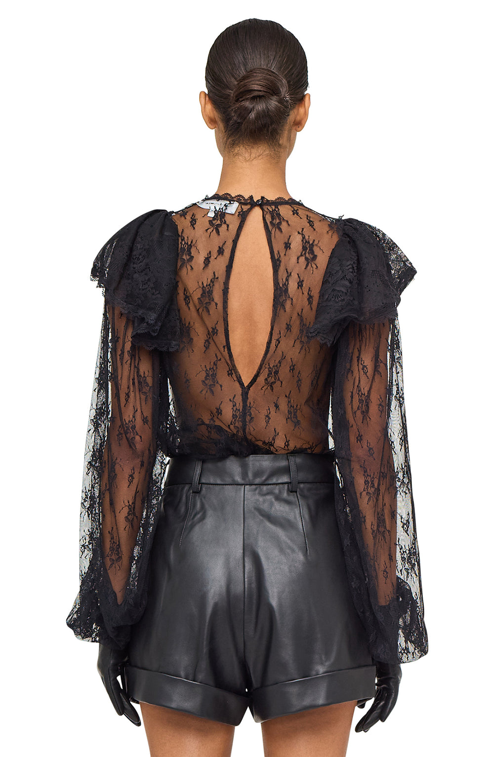 Talia Blouse - Black - Ronny Kobo