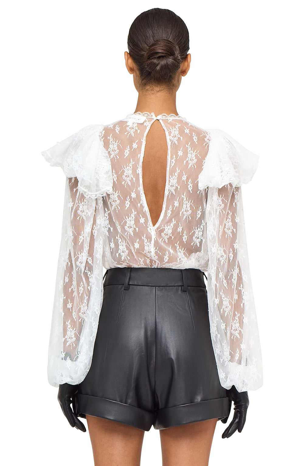 Talia Blouse - Ivory - Ronny Kobo
