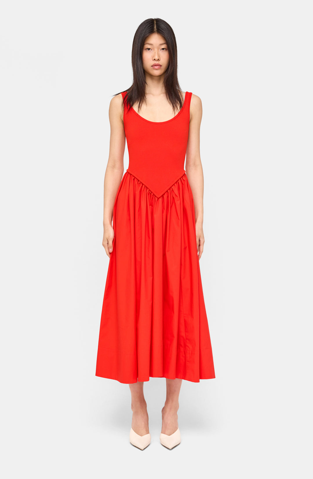 strapless open back dress Miley Dress – Retrofete main image 1