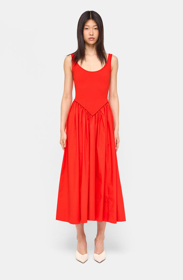 Verda Knit Dress - Red
