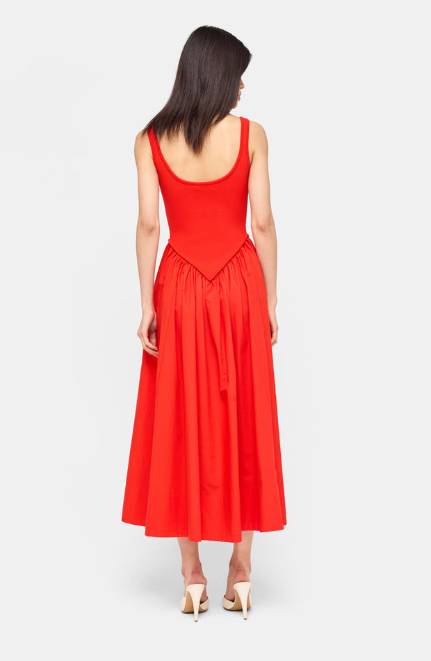Verda Knit Dress - Red