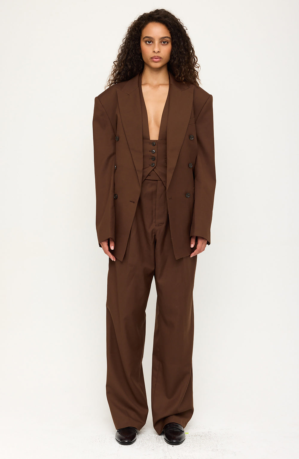 Soprano Pants - Chocolate Brown - Ronny Kobo