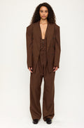 Soprano Pants - Chocolate Brown - Ronny Kobo