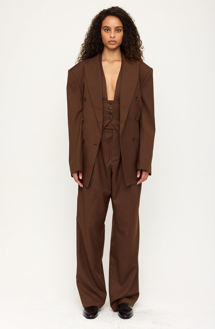 Soprano Pants - Chocolate Brown - Ronny Kobo