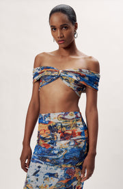 Nadee Top - Ink Print Multi