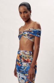 Nadee Top - Ink Print Multi