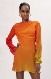 Timbra Dress - Fushcia Multi